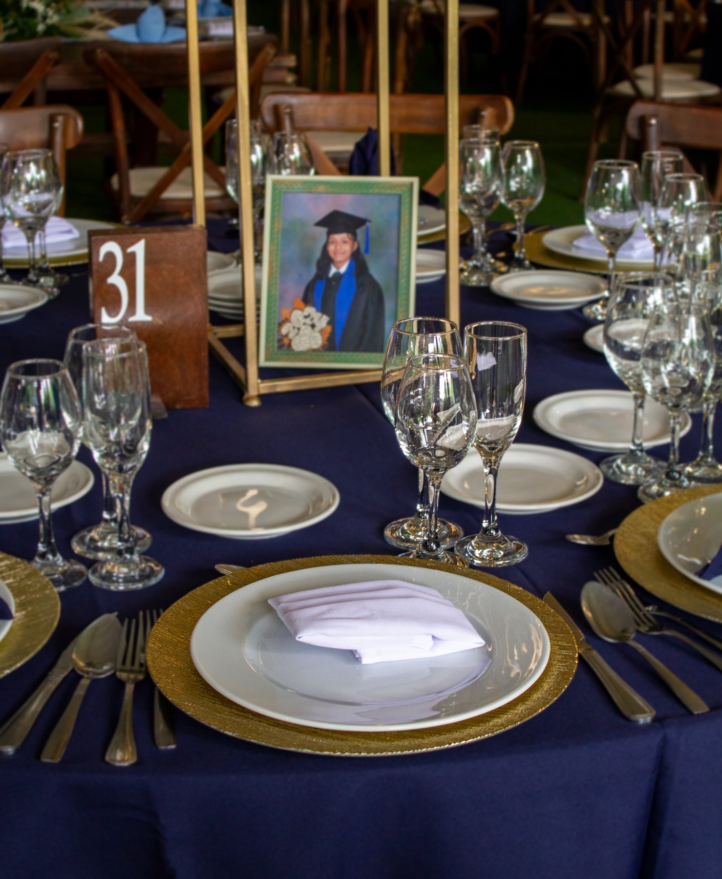 Mesa de graduación