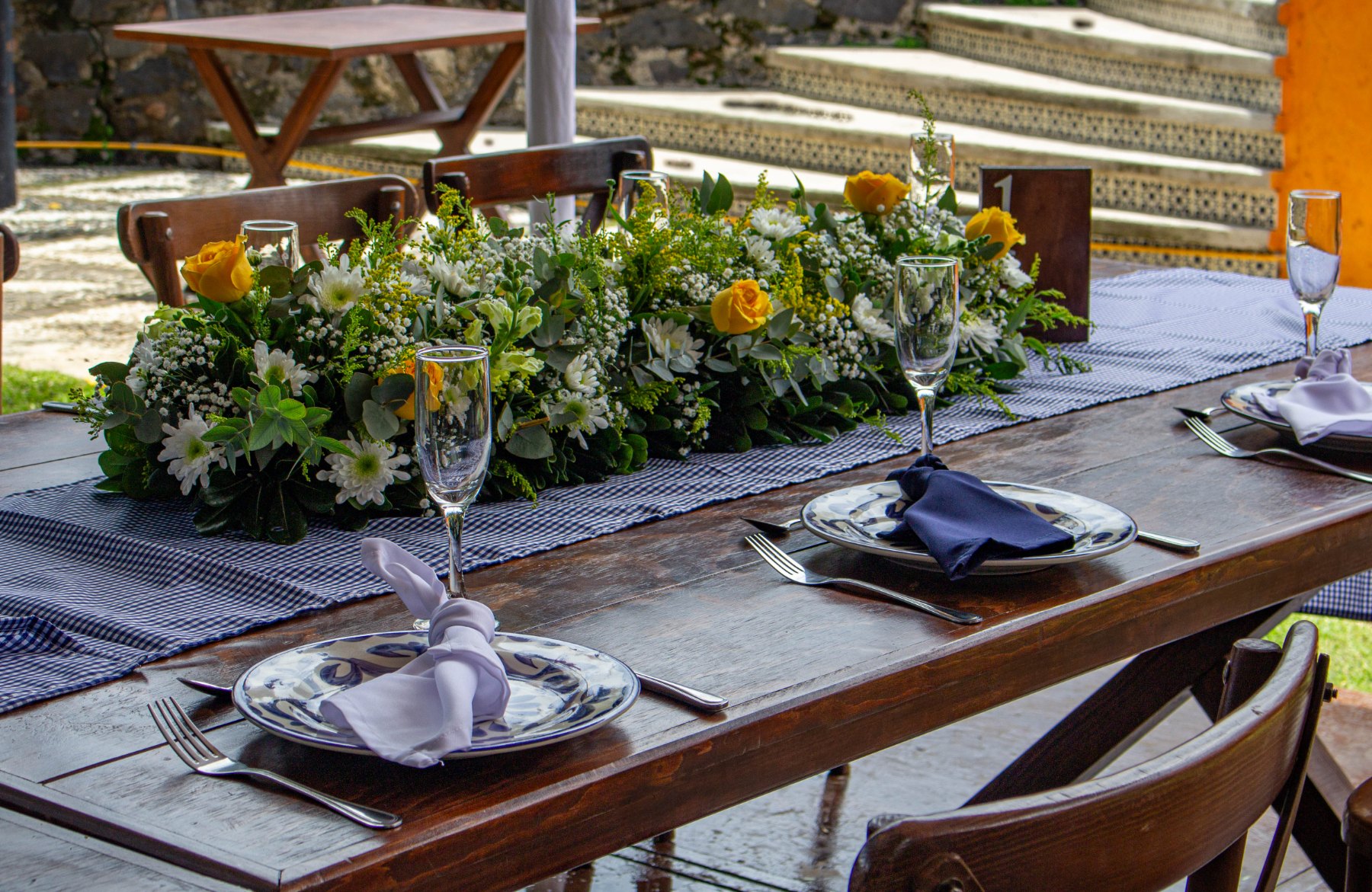 Evento corporativo al aire libre